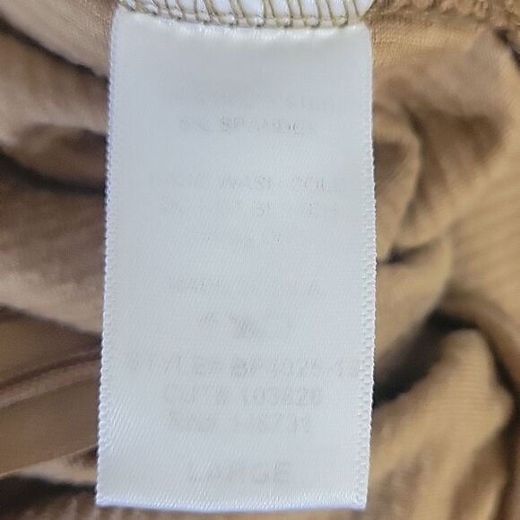 Lot of 2- Japana Floral Spaghetti Strap Top & Blue Blush Brown Corduroy Skort - Picture 6 of 10